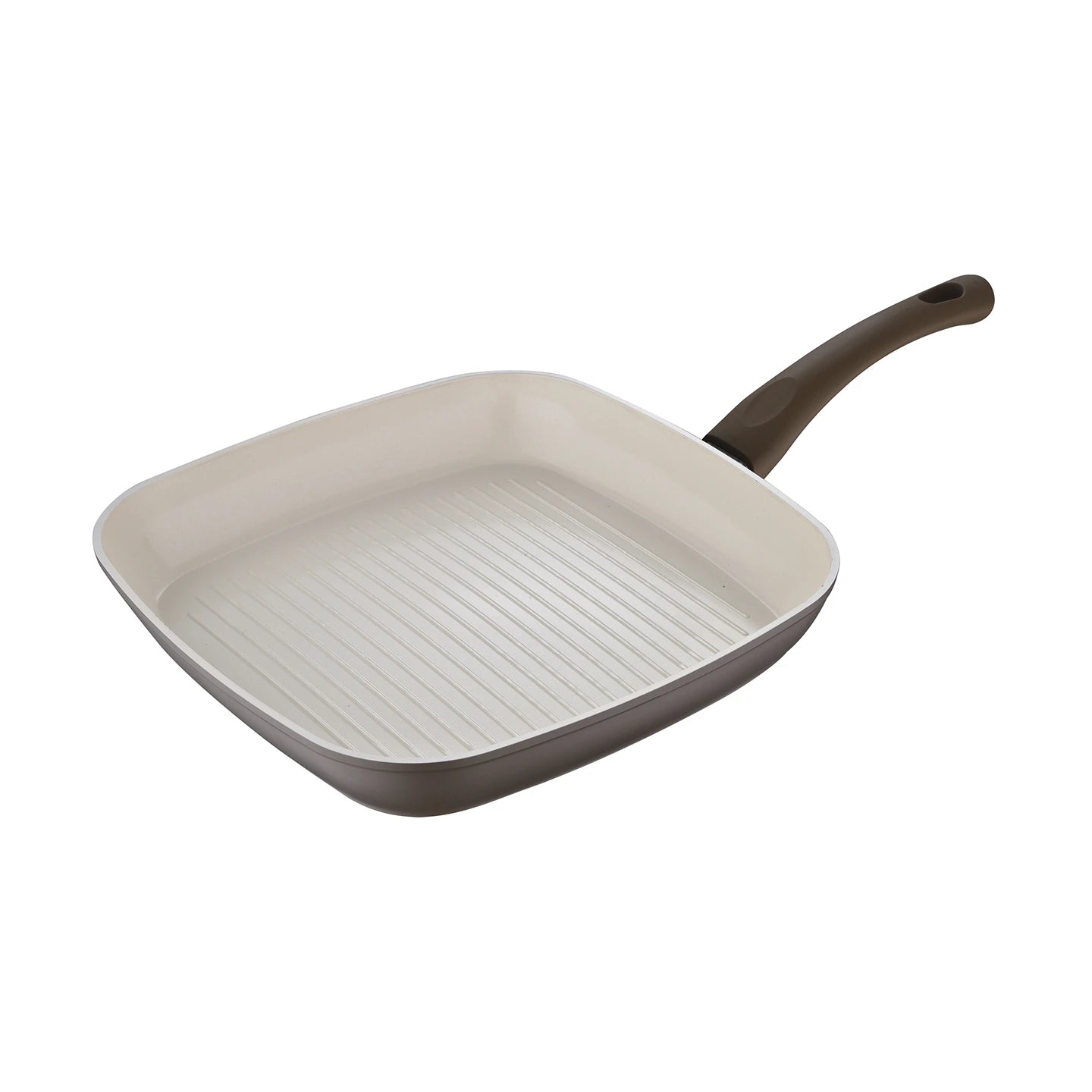 Sarten Grill 28x28Cm Aluminio Forjado Natur - San Ignacio